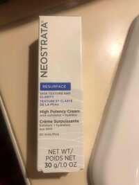 NEOSTRATA - Resurface - Crème surpuissante 20 AHA/PHA