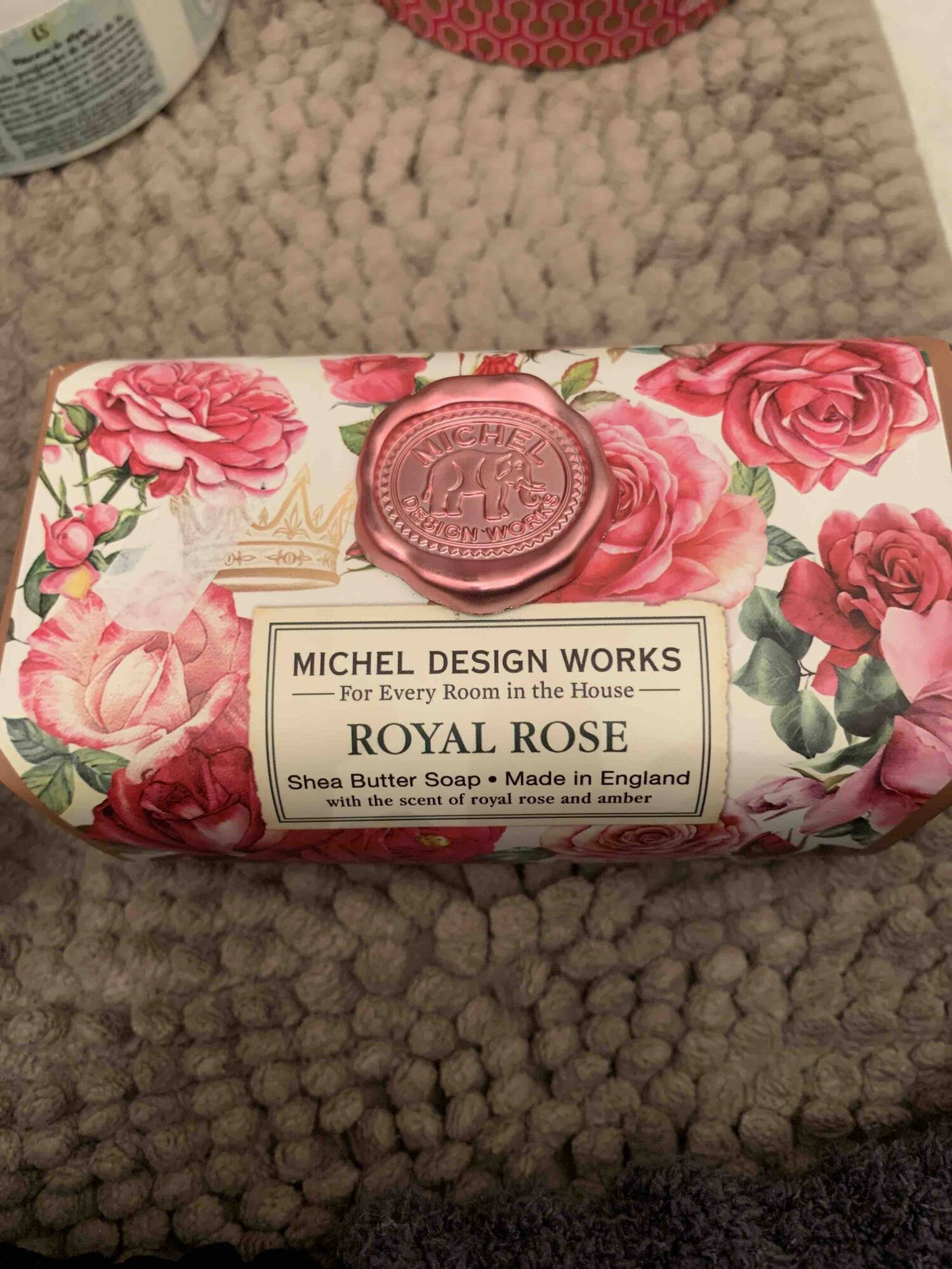 MICHEL DESIGN WORKS - Royal rose - Shea butter soap