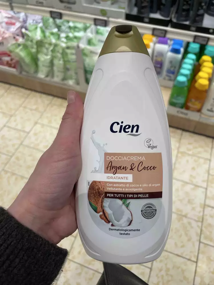 CIEN - Docciacrema argan & cocco idratante