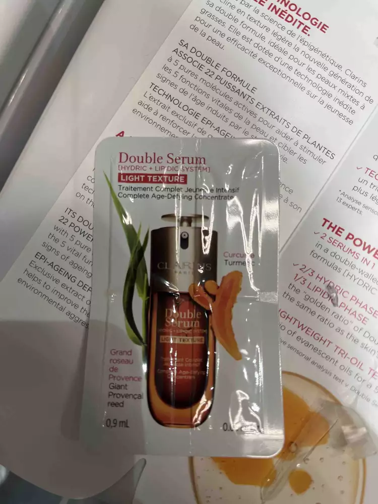 CLARINS PARIS - Double sérum - Light texture