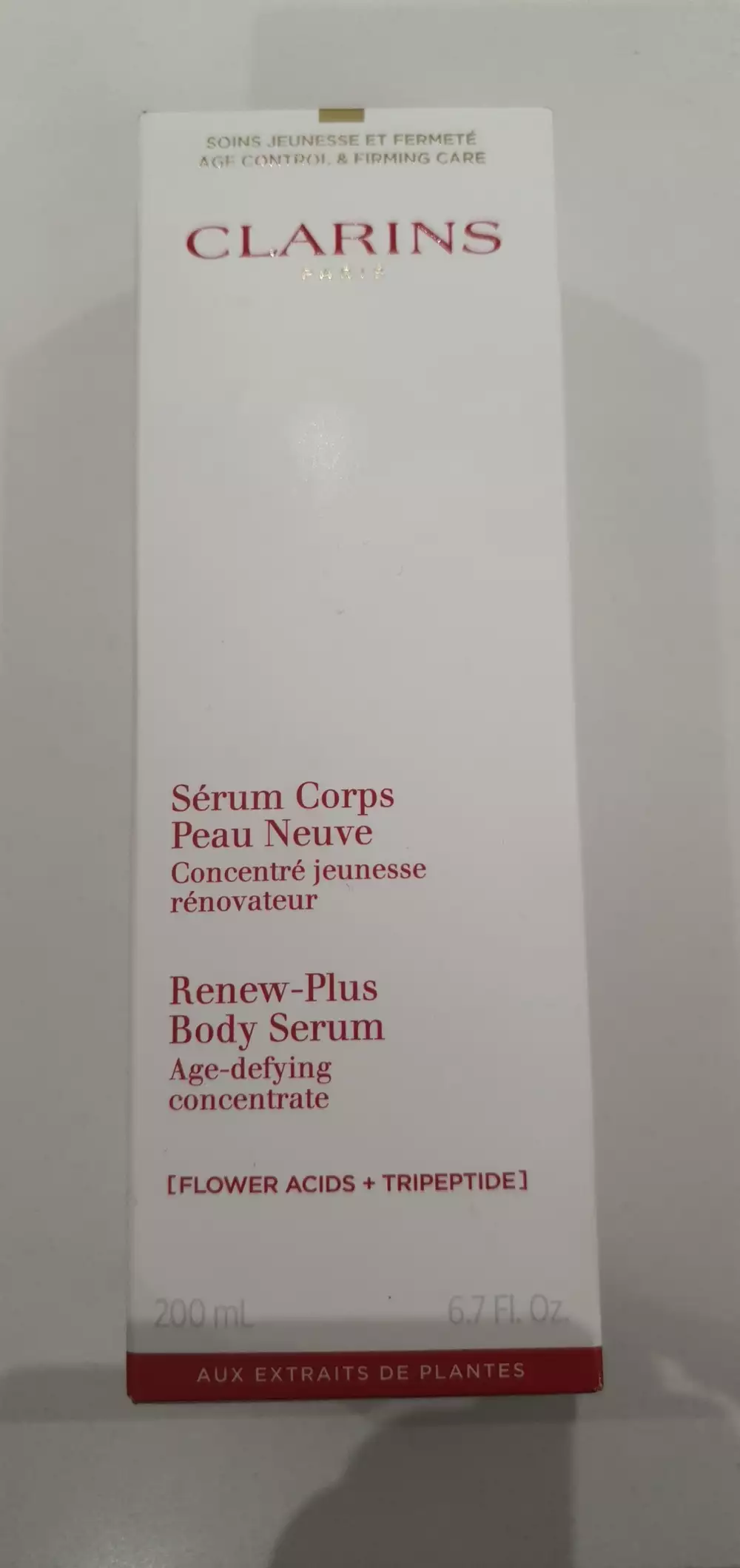 CLARINS - Sérum Corps peau neuve