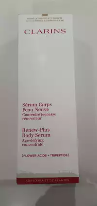 CLARINS - Sérum Corps peau neuve