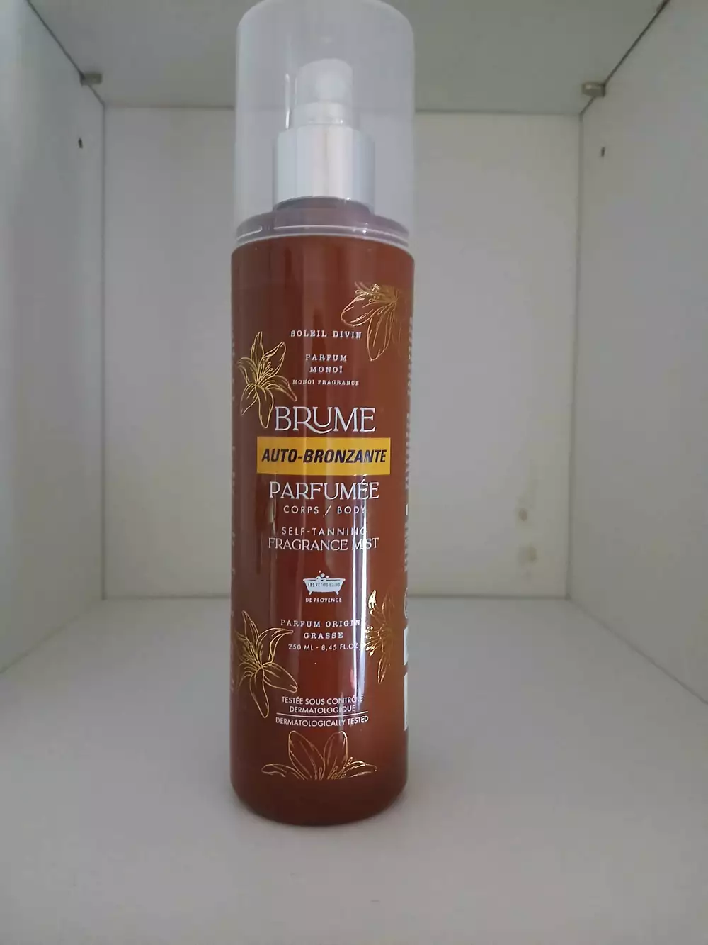 LES PETITS BAINS DE PROVENCE - Soleil divin - Brume auto-bronzante parfumée corps