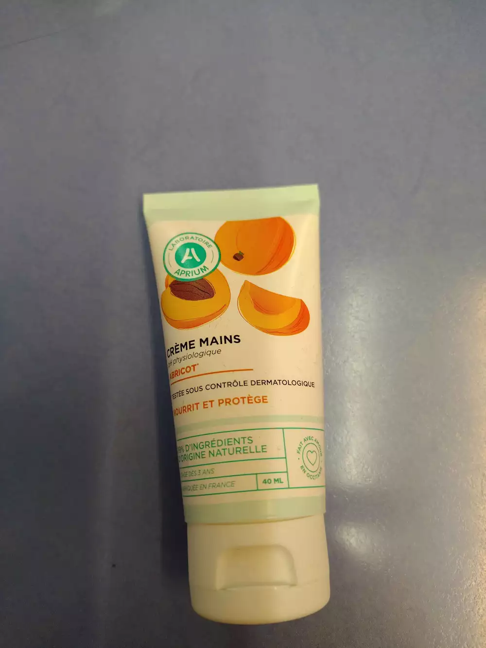 LABORATOIRE APRIUM - Crème mains abricot 