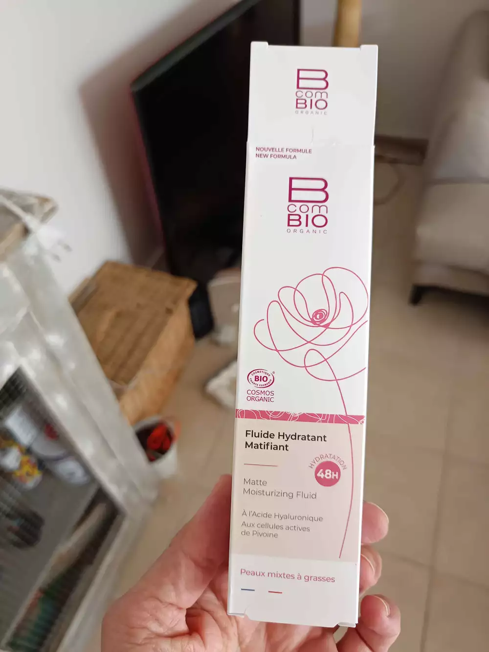 B COM BIO - Fluide hydratant matifiant 48h