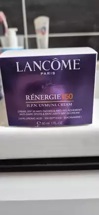 LANCÔME PARIS - Rénergie - Crème SPF50 anti-taches & anti-relâchement