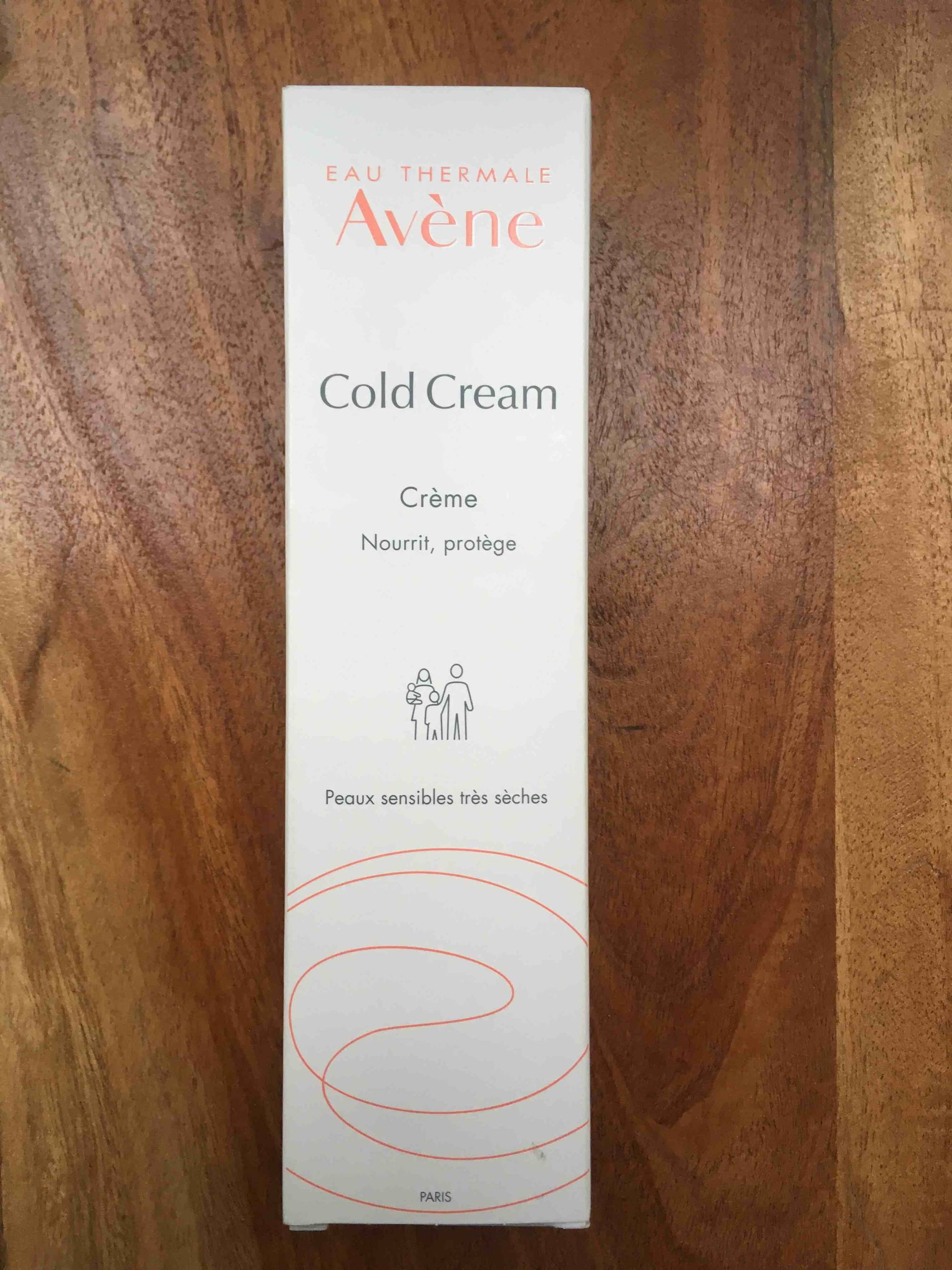 AVÈNE - Cold cream - Crème nourrit protège