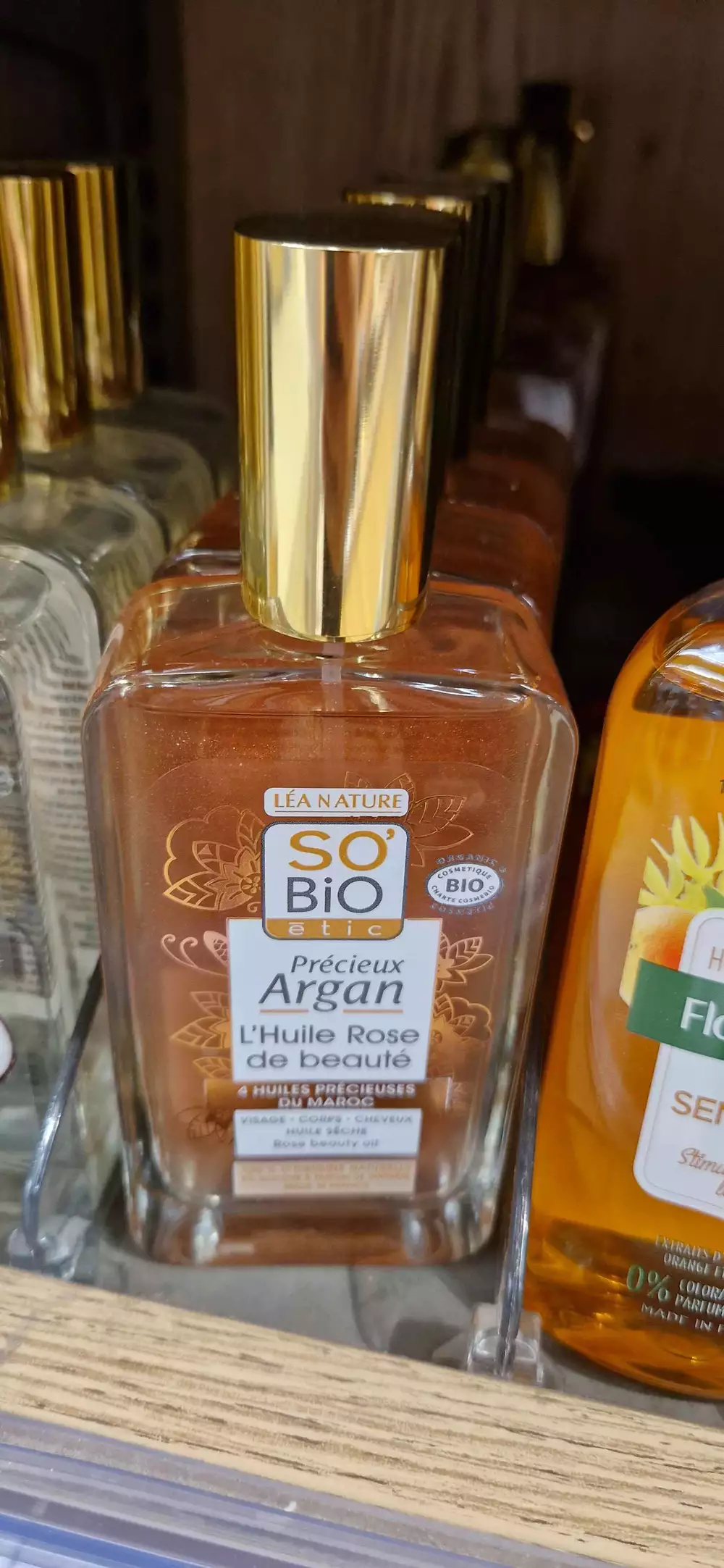 SO'BIO ÉTIC - Précieux argan - L'huile rose de beauté