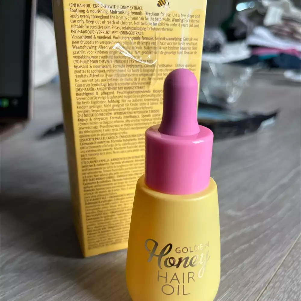 GOLDEN HONEY - Huile pour cheveux à l'extrait de miel