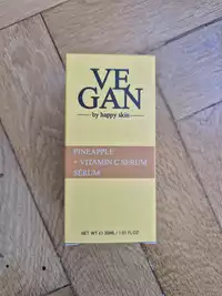 VEGAN BY HAPPY SKIN - Pineapple + vitamin c sérum