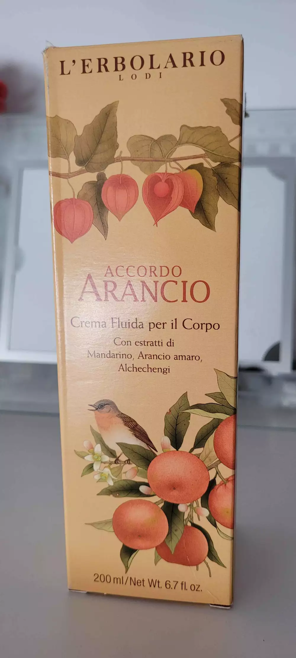 L'ERBOLARIO - Accordons arancio - Crema fluida per il corpo