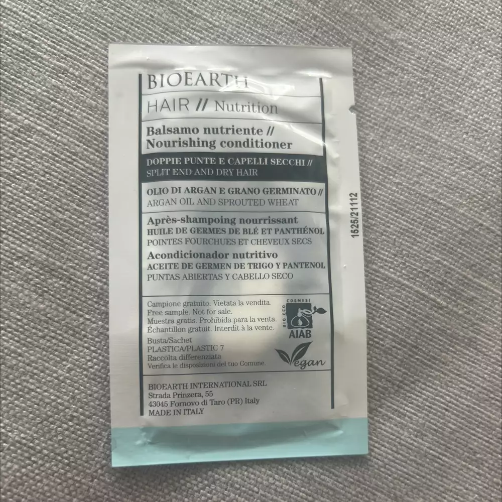 BIOEARTH - Après-shampooing nourrissant