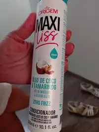 NAZCA ORIGEM - Maxi liss - Condicionador óleo de coco & tamarindo