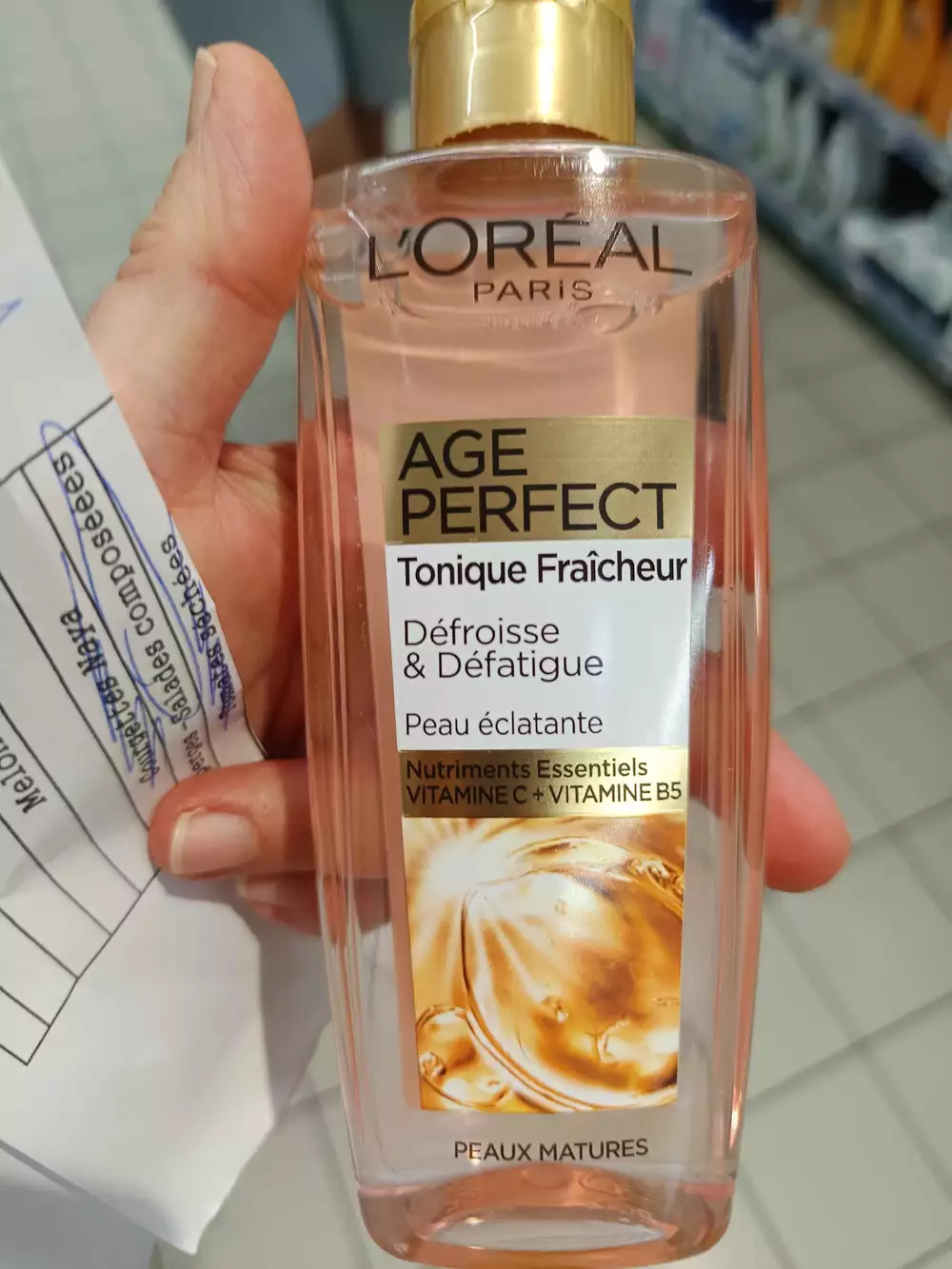 L'ORÉAL PARIS - Age perfect - Tonique fraîcheur 