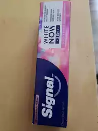 SIGNAL - Dentifrice white now 3 en 1