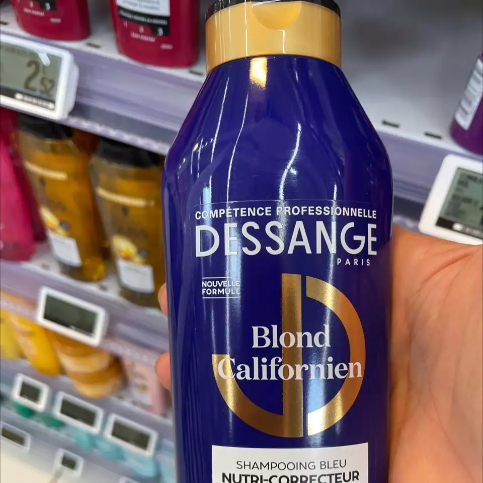 DESSANGE - Bond californien - Shampooing bleu nutri-correcteur