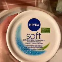 NIVEA - Soft - Crème de soin hydratante visage, corps, mains