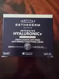 INSTITUT ESTHEDERM - Intense hyaluronic+ - Crème lissante anti-rides