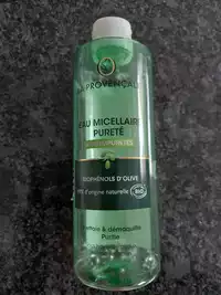 LA PROVENÇALE - Anti-impuretés - Eau micellaire pureté biophénols d'olive