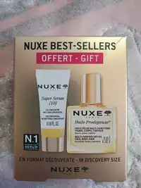 NUXE - Nuxe best-sellers en format découverte - Super serum & Huile prodigieuse