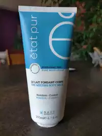 NAOS ECOBIOLOGY - Etat pur - Le lait fondant corps