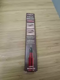 L'ORÉAL PARIS - Faux brow - Brosse à double pointe brunette