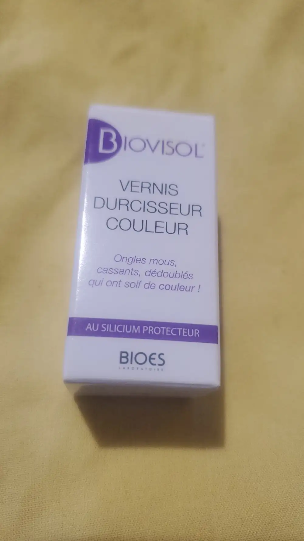 BIOVISOL - Vernis durcisseur couleur
