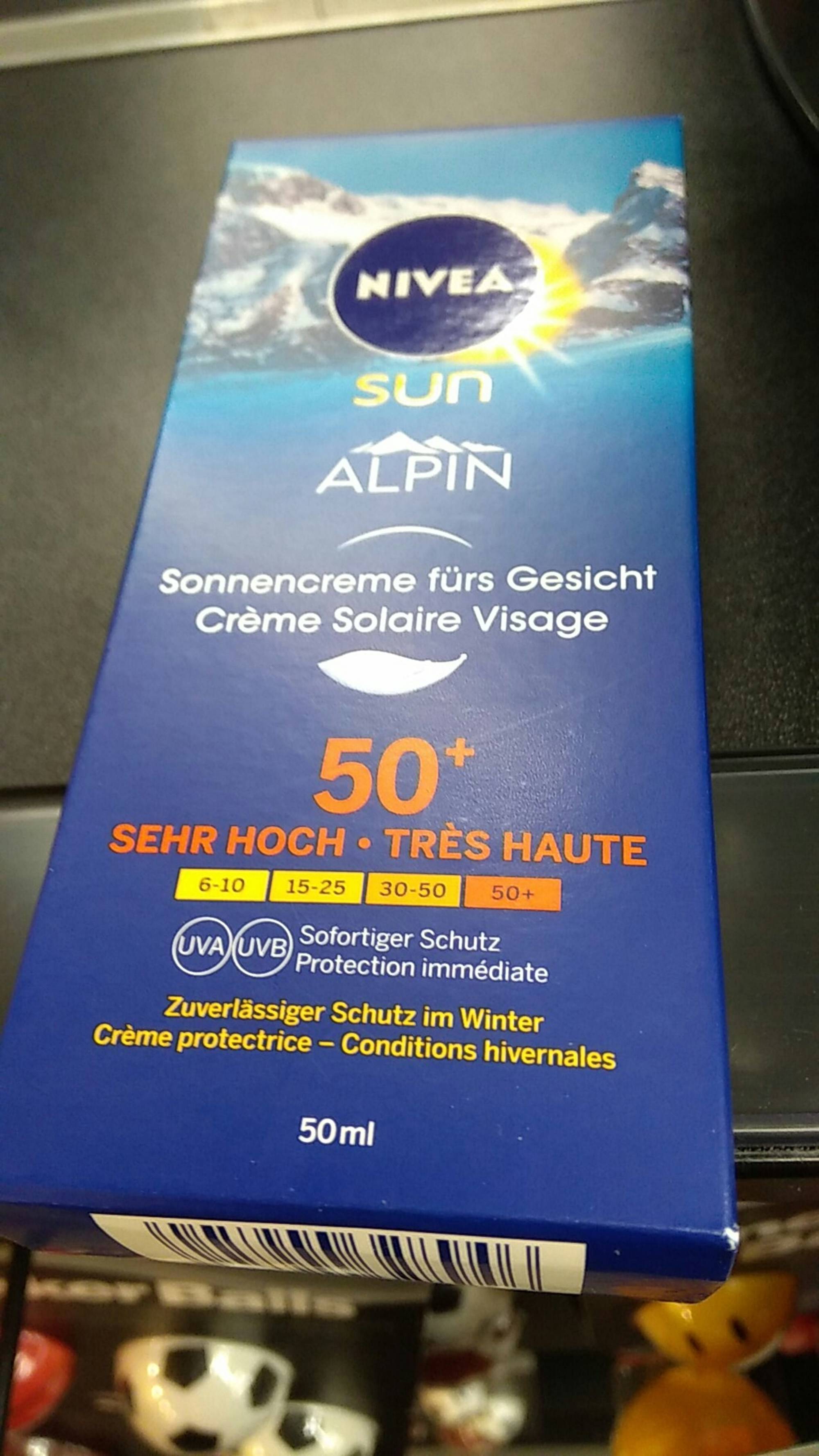 NIVEA - Sun alpin - Crème solaire visage fps50+