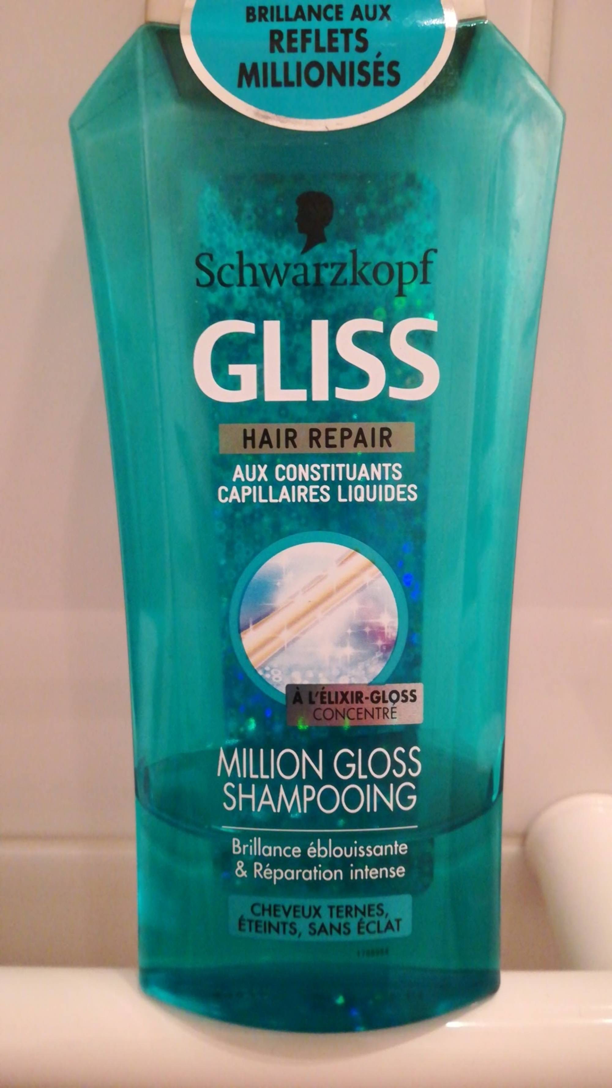 SCHWARZKOPF - Gliss hair repair - Shampooing million gloss