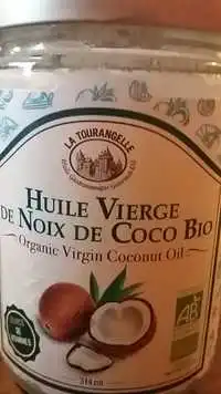 LA TOURANGELLE - Huile vierge de noix de coco bio