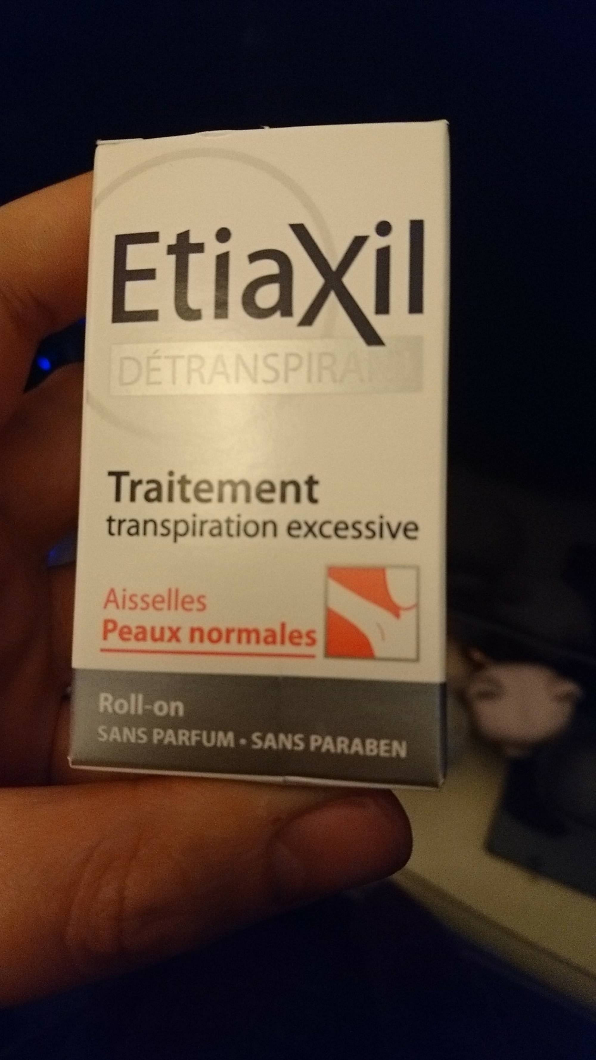 ETIAXIL - Détranspirant- Traitement transpiration excessive - Aisselles - Peaux normales