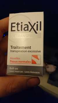 ETIAXIL - Détranspirant- Traitement transpiration excessive - Aisselles - Peaux normales