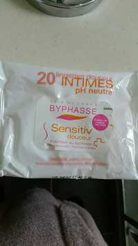 BYPHASSE - Sensitiv douceur - Lingettes douceur intimes pH neutre