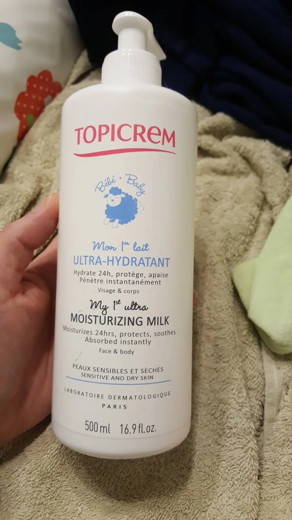 TOPICREM - Bébé - Mon 1er lait ultra-hydratant