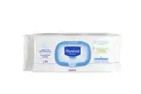 MUSTELA - Lingettes nettoyantes parfumées x70 - Peau Normale