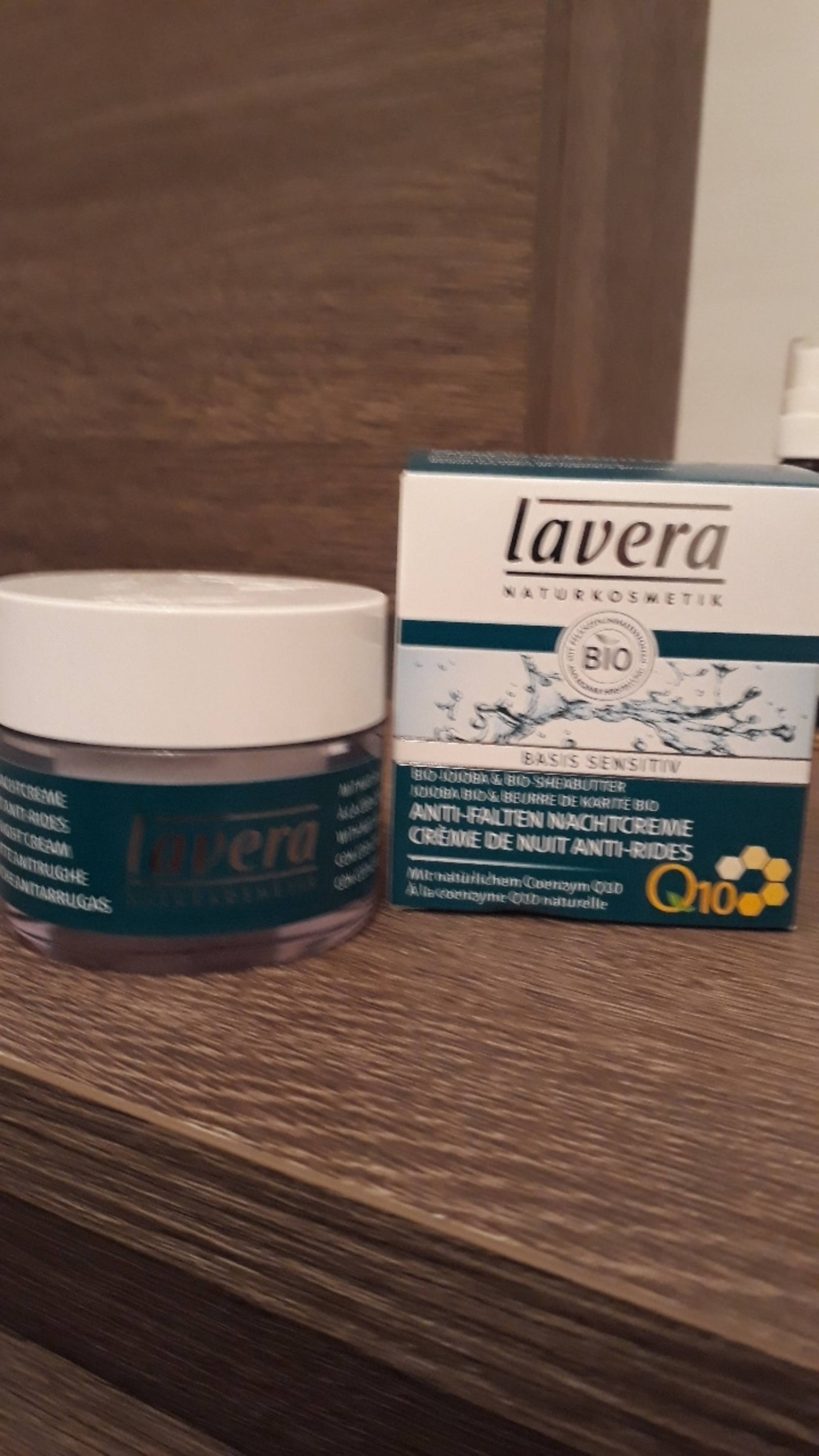 LAVERA - Crème de nuit anti-rides Q10 bio