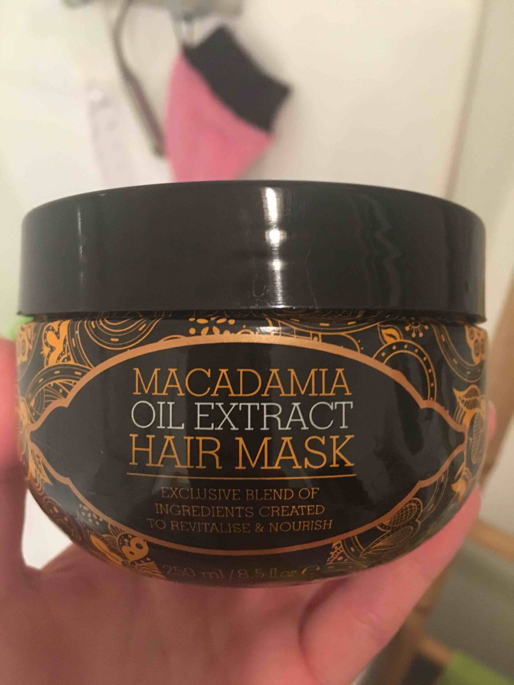 MACADAMIA - Oil extract hair mask