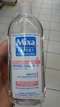 MIXA - Expert peau sensible eau micellaire physiologique