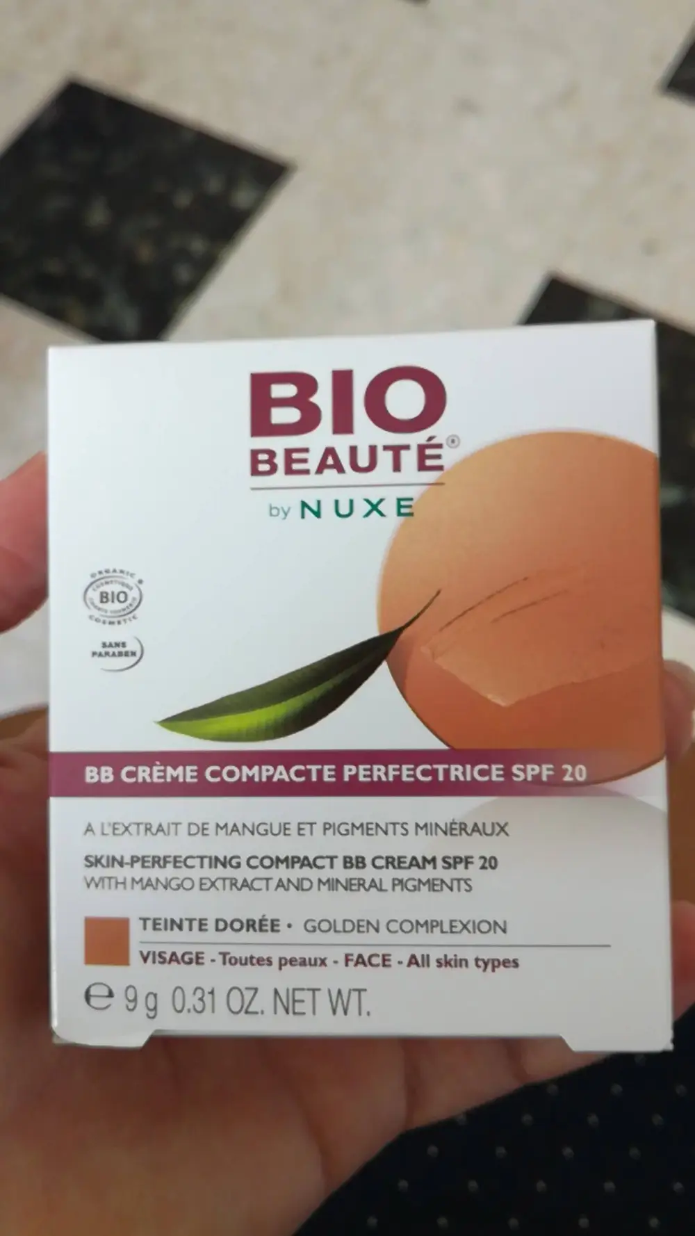 BIO BEAUTÉ BY NUXE - BB crème compacte perfectrice SPF 20