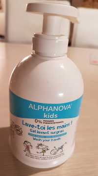 ALPHANOVA KIDS - Lave-toi les mains - Gels lavant surgras
