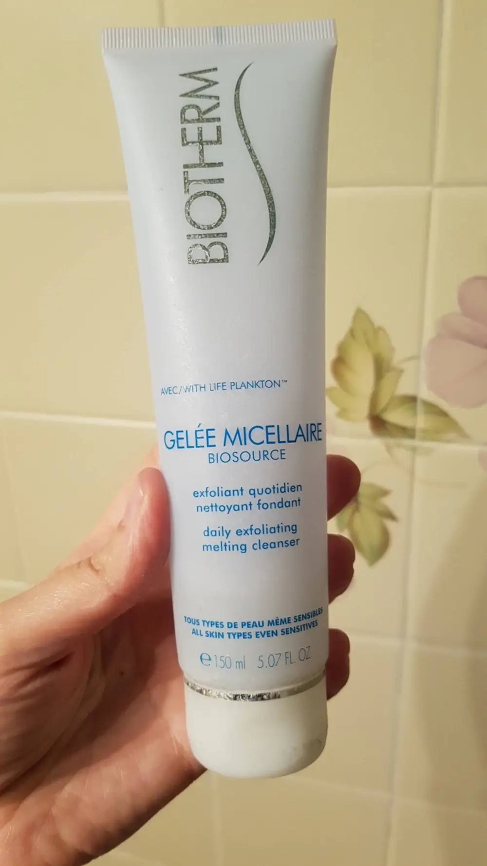 BIOTHERM - Biosource - Gelée fondante nettoyante exfoliant quotidiem