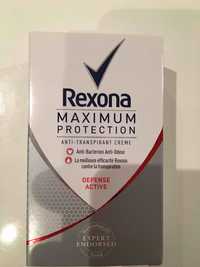 REXONA - Maximum protection - Anti-transpirant crème