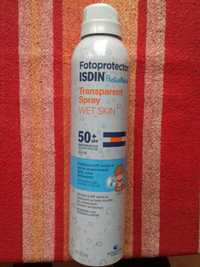 ISDIN - Pédiatrics fotoprotector - Transparent spray wet skin SPF 50+