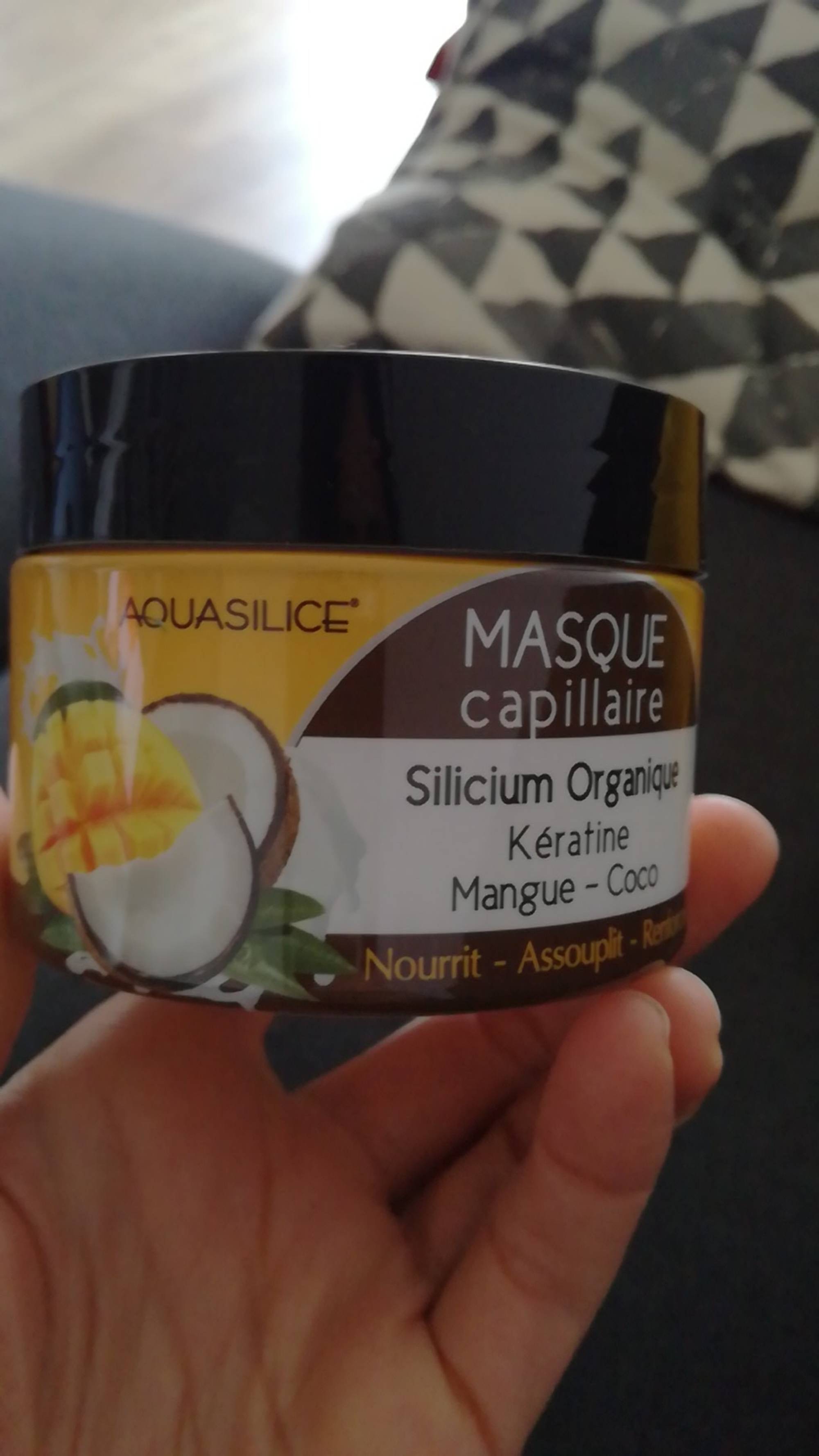 AQUASILICE - Masque capillaire silicium organique