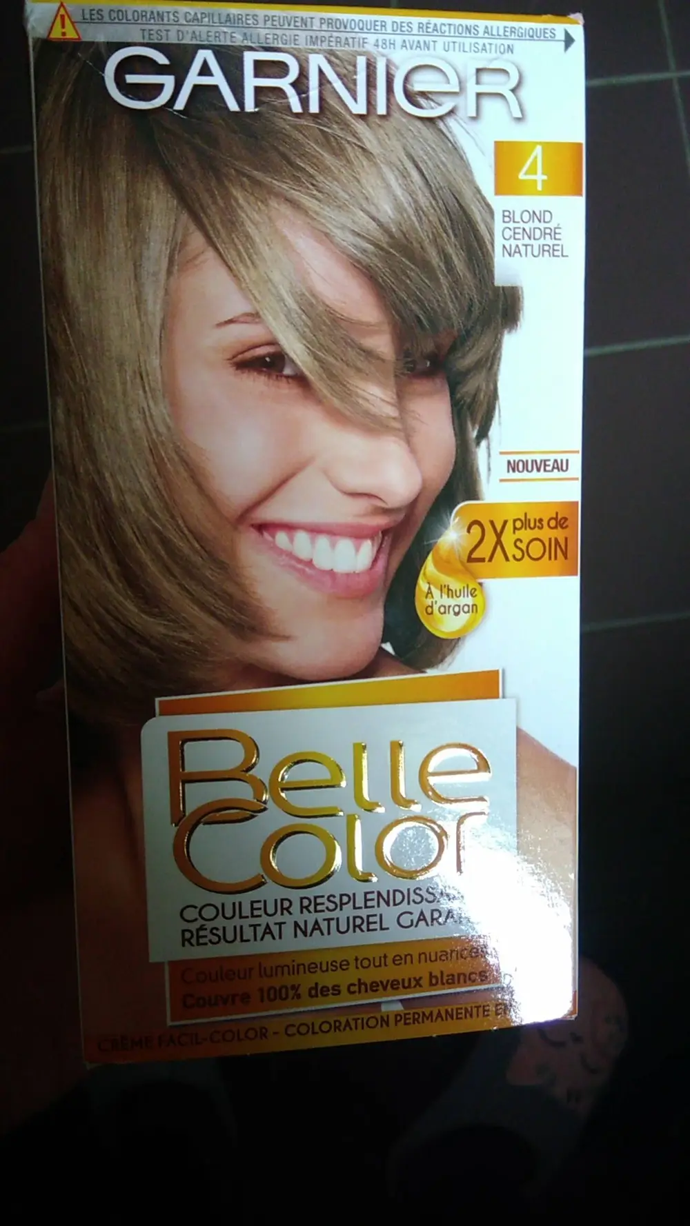 GARNIER - Belle color 4 blond cendré naturel