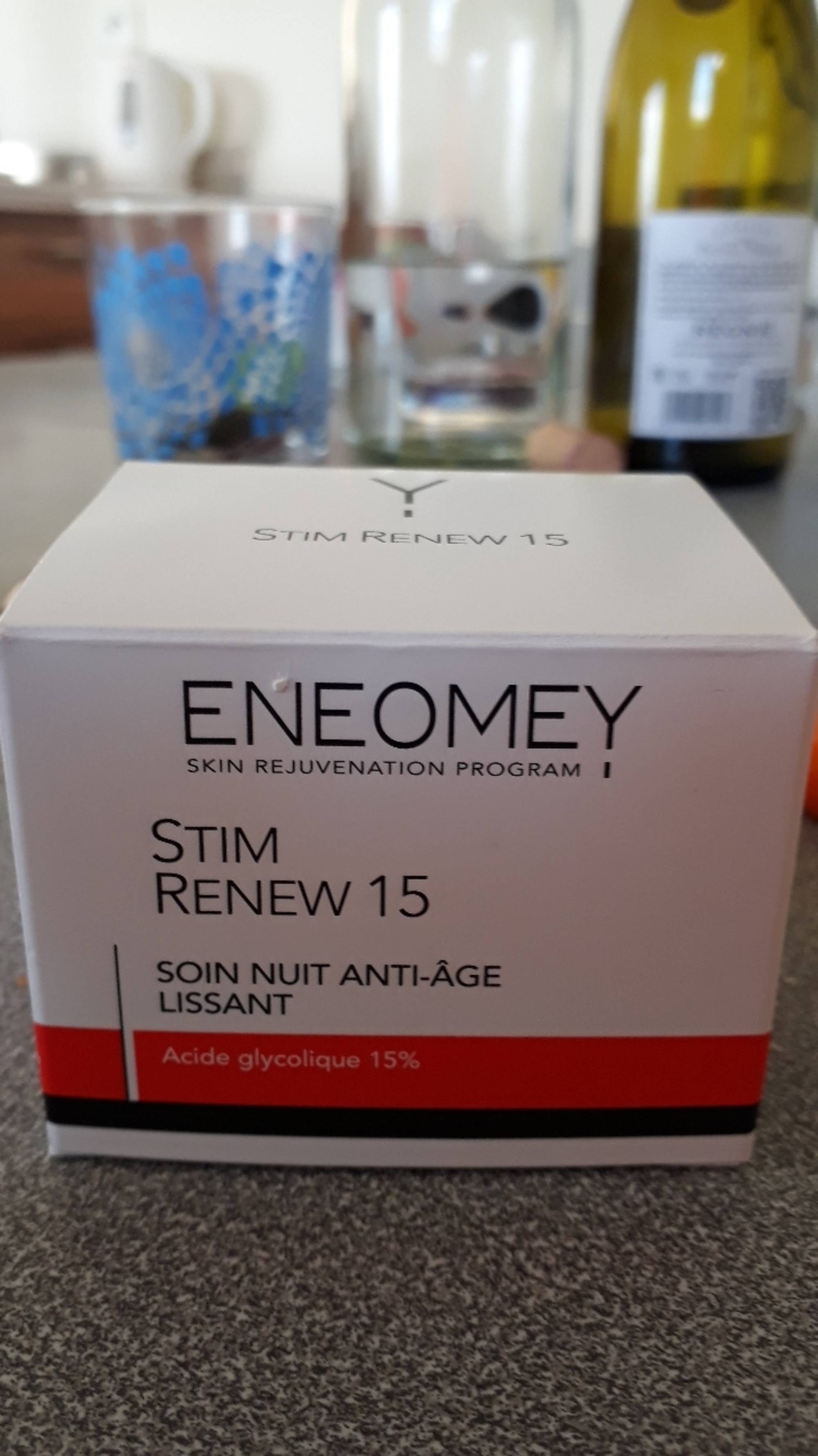 ENEOMEY - Stim renew 15 - Soin nuit anti-âge lissant