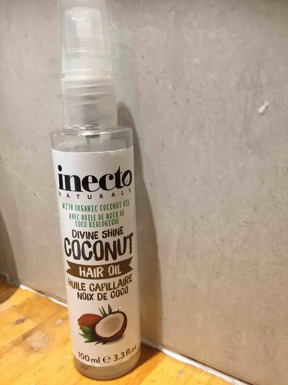 INECTO - Divine shine coconut - Huile capillaire