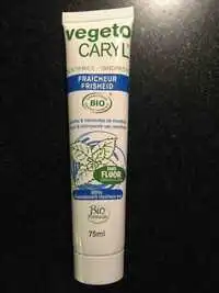 VEGETOCARYL - Dentifrice fraîcheur sans fluor bio