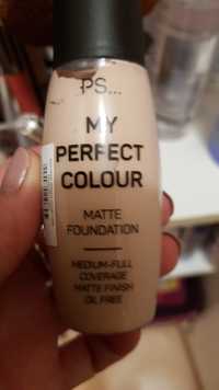 PRIMARK - My perfect colour - Matte foundation