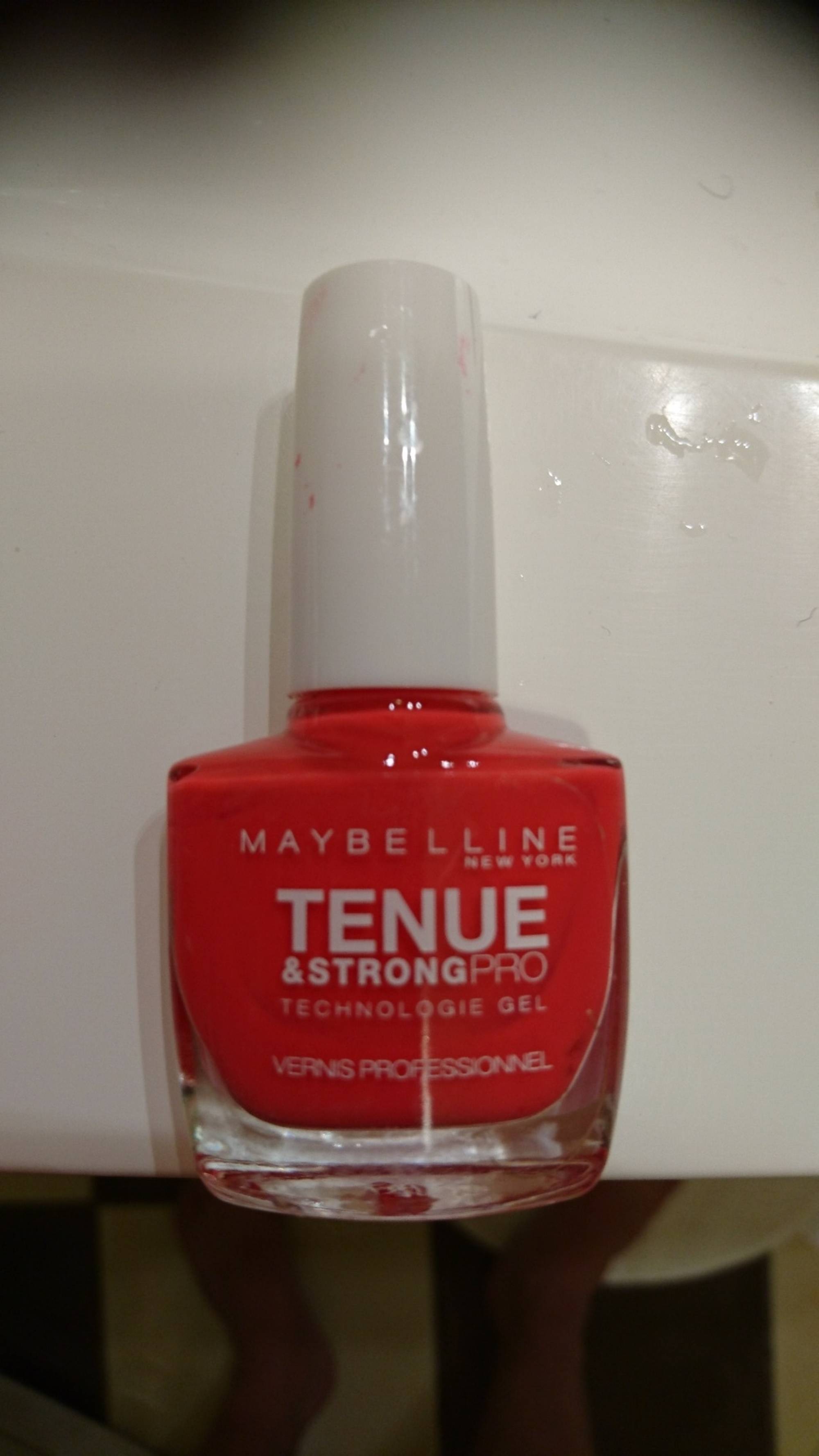 GEMEY MAYBELLINE - Tenue & Strong Pro - Vernis professionnel